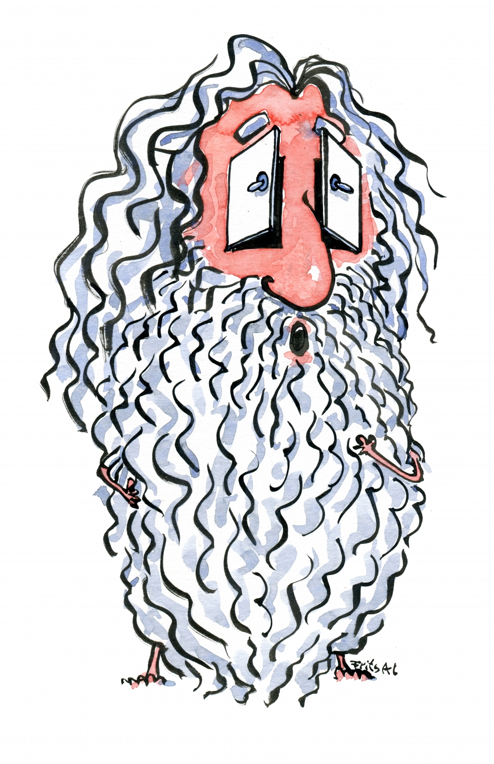 971x1500 The Hiking Artist Project By Frits Ahlefeldt Ten Years Of Visual - Hiker Sketch