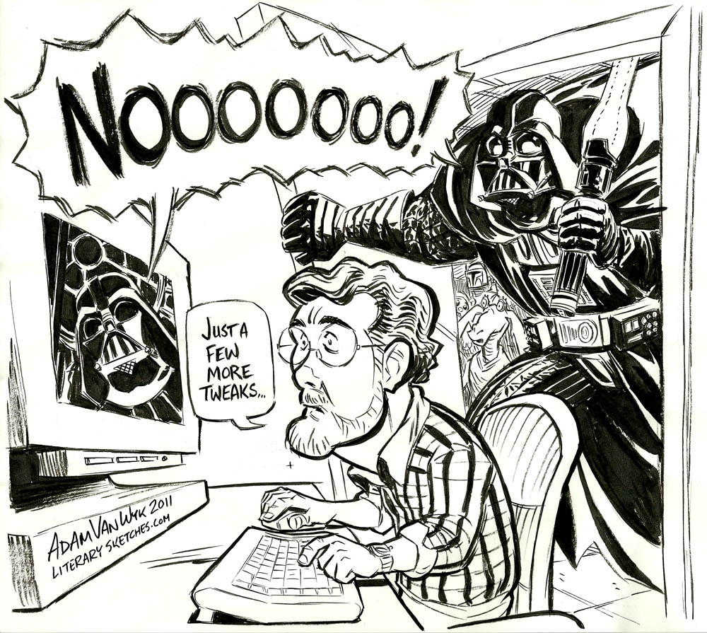 1000x895 Funny Vader Literary Sketches - Hilarious Sketches