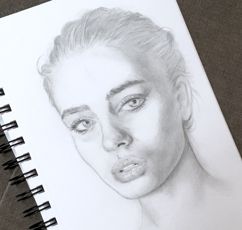 500x475 Taylor Hill Sketch Discovered By Mina Fordyce - Hill Sketch