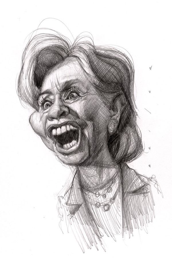 600x905 Hillary Clinton - Hillary Clinton Sketch