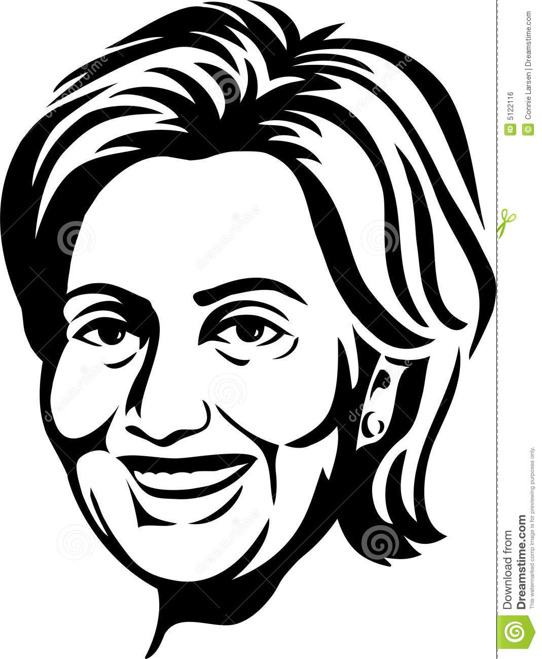 1069x1300 Hillary Clinton Clipart - Hillary Clinton Sketch