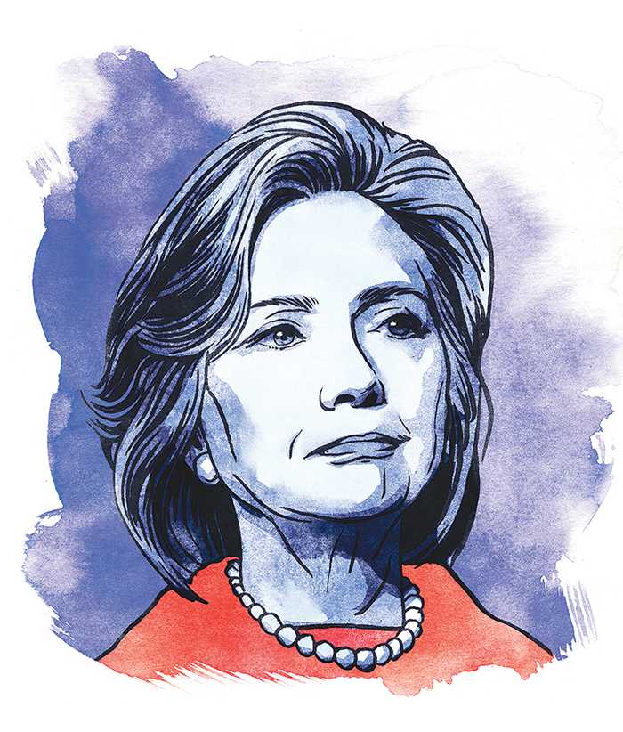 700x822 Hillary Clinton The Leaf - Hillary Clinton Sketch