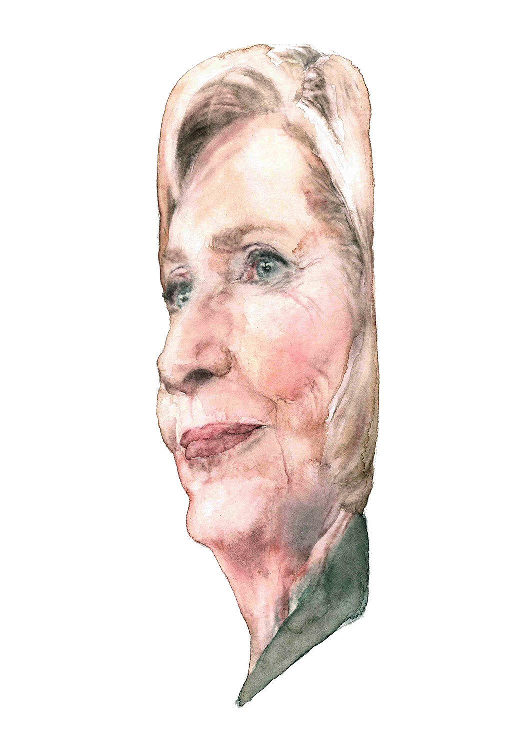 1061x1500 Hillary Clinton Carlos Casado Tictail - Hillary Clinton Sketch