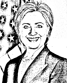 260x320 Hillary Clinton Sketch - Hillary Sketch