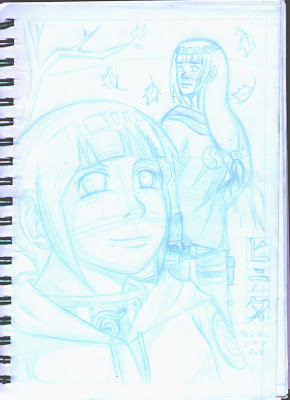 290x400 Heather Leach Artdump Drawing Progress Hinata Hyuga - Hinata Sketch
