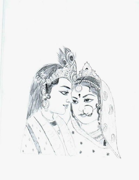 465x604 Pencil Sketches - Hindu God Sketches