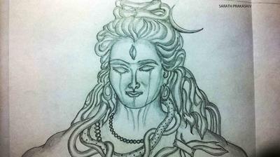 400x224 Shiva The Supreme God - Hindu God Sketches