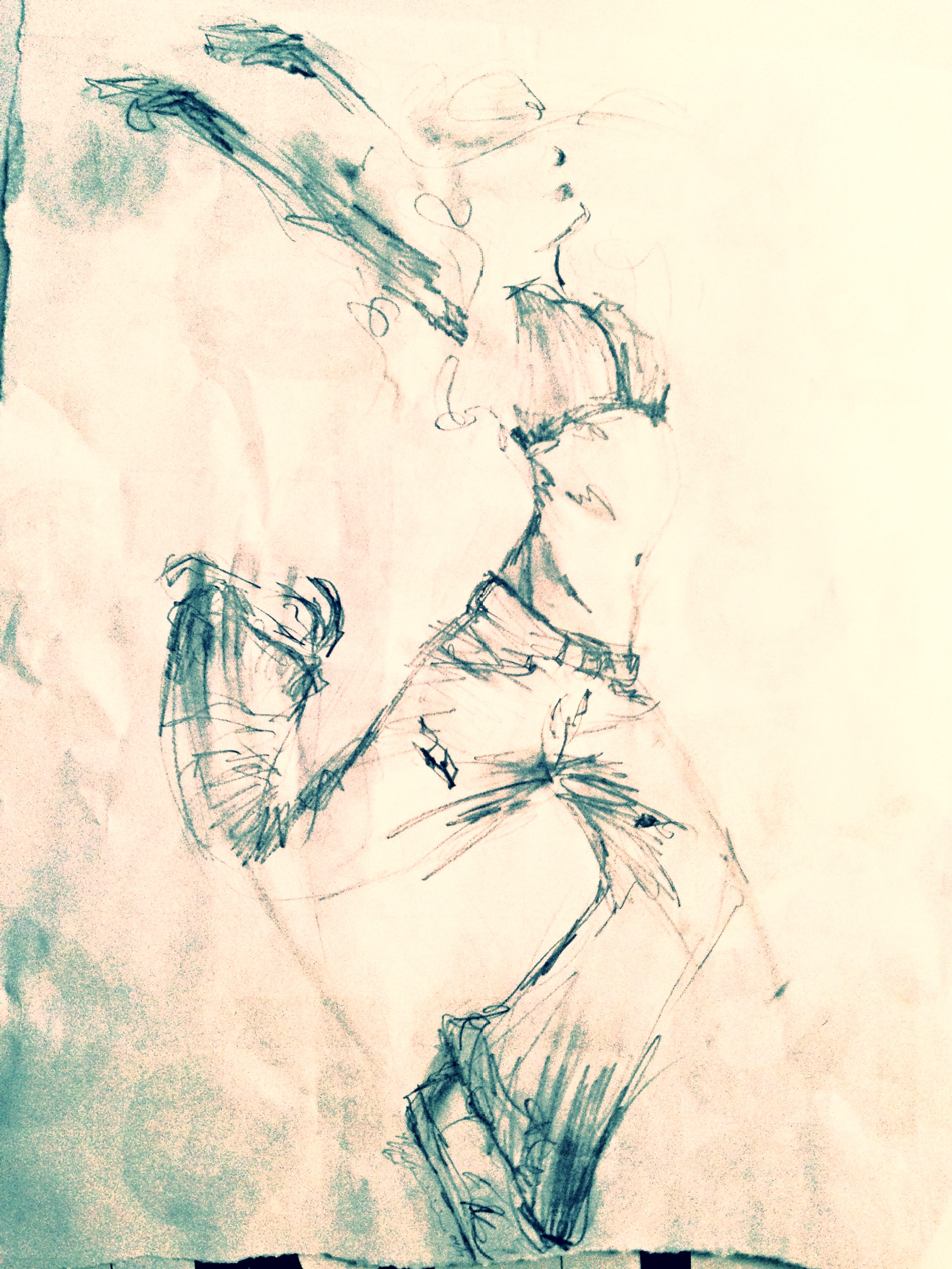 1936x2581 Sketch I Do Believe I Am Happy - Hip Hop Sketches