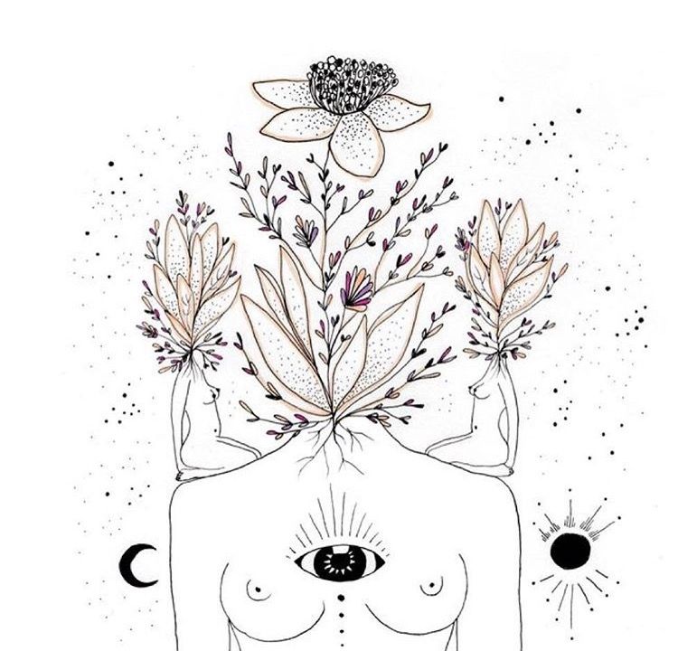 750x720 Follow @caliprinzez Art Art, Draw And - Hippie Sketches