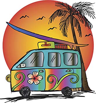 Hippie Van Sketch at PaintingValley.com | Explore collection of Hippie ...