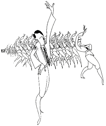 372x441 Al Hirschfeld - Hirschfeld Sketch