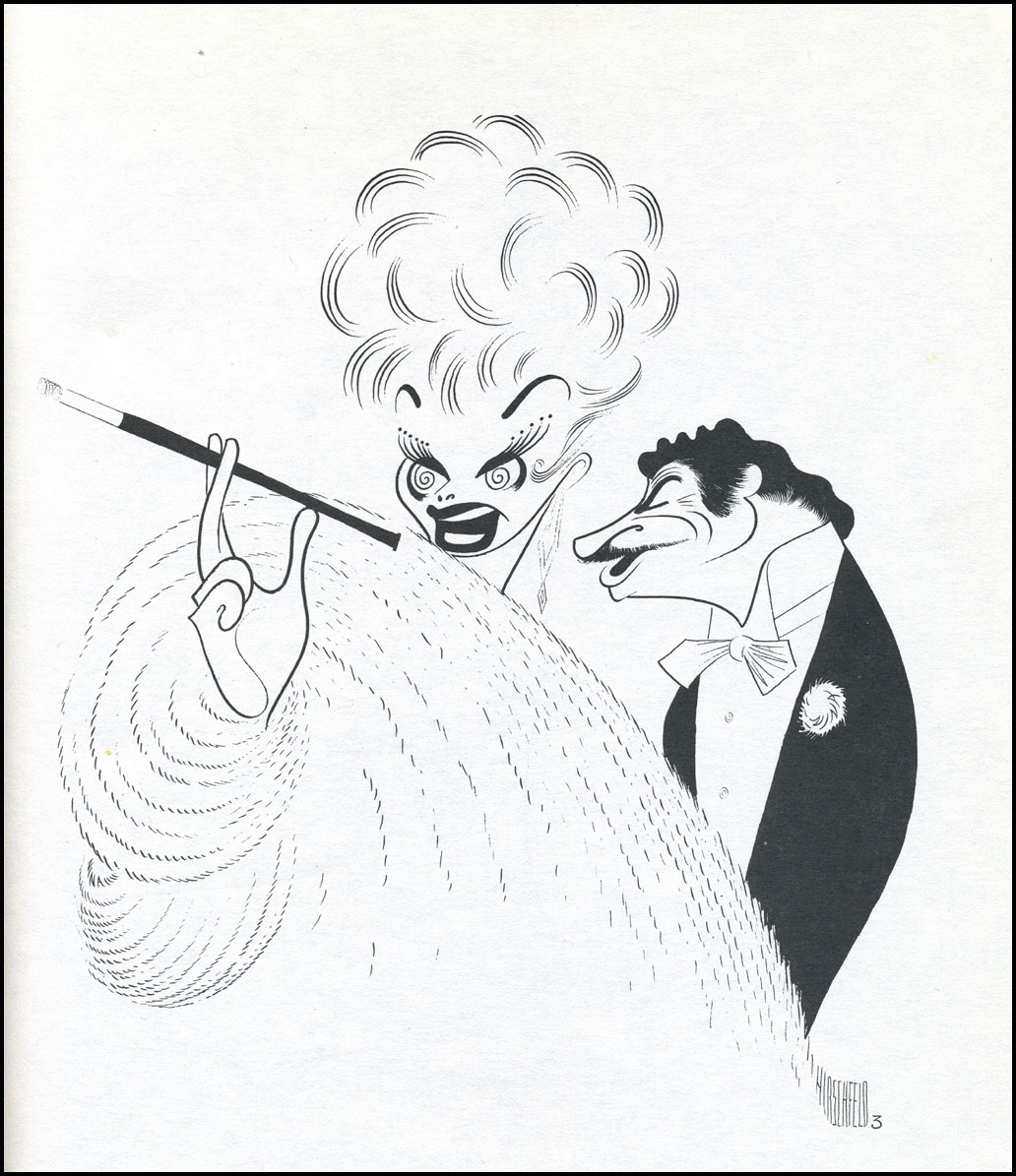1032x1195 Happy 114th Birthday Al Hirschfeld Waldina - Hirschfeld Sketch