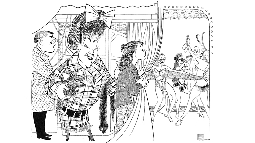 860x484 See 10 Rare Works By Famed Broadway Artist Al Hirschfeld The - Hirschfeld Sketch