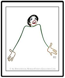 220x264 Al Hirschfeld - Hirschfeld Sketch