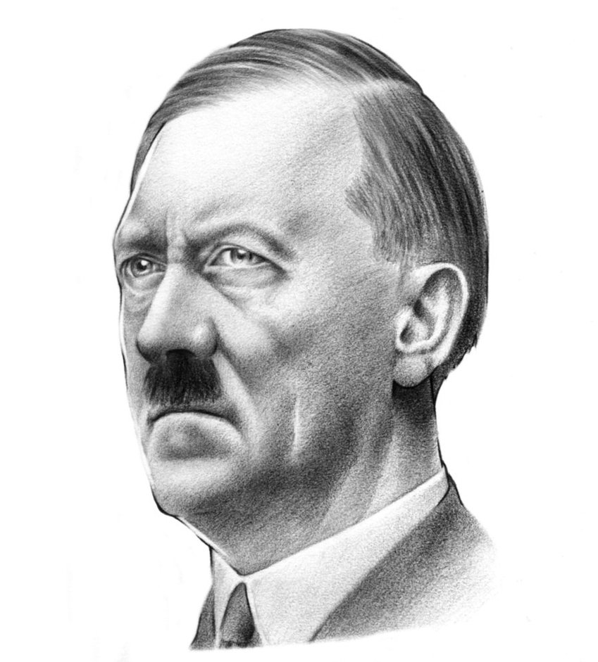 849x941 Adolf Hitler By Durimazemi - Hitler Sketch