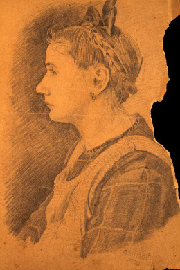 260x390 Auction Of Six Alleged Hitler Drawings. The Niod Aquarel. Droog - Hitler Sketch