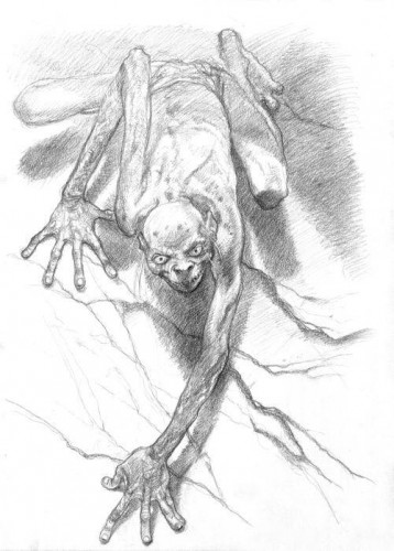 358x500 The Hobbit John Howe Is Lord Of The Brush - Hobbit Sketches