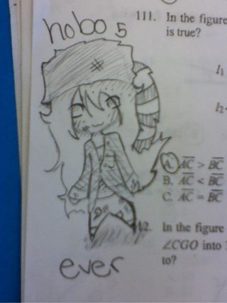 320x427 I Had To Dress Like A Hobo For School So I Doodled Myself In Math - Hobo Sketch