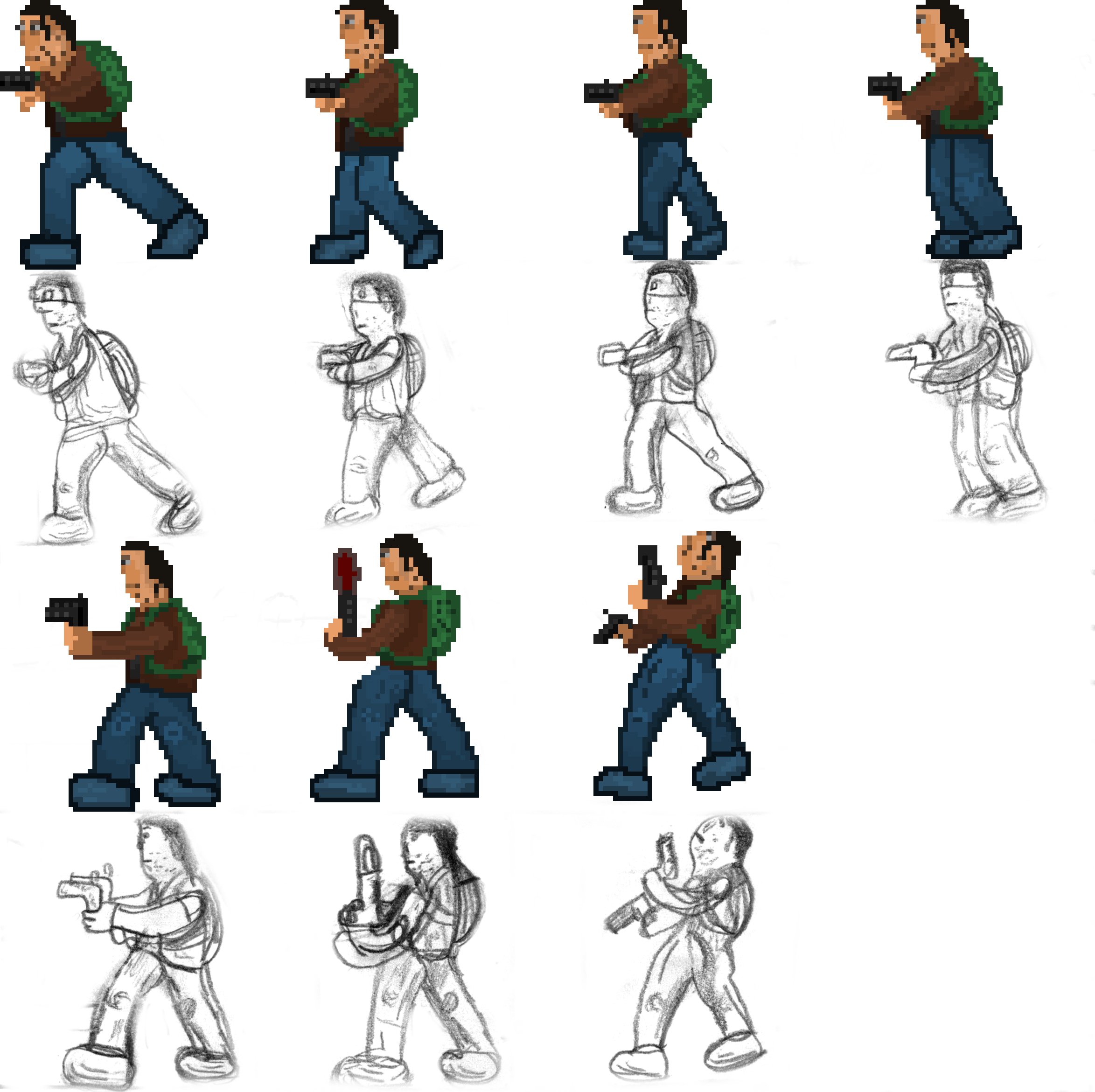 2347x2341 Sketch Comparison Image - Hobo Sketch