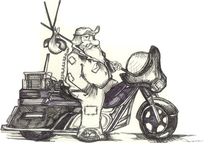 400x280 So You Wannabee A Cyberhobo Or Hobo - Hobo Sketch