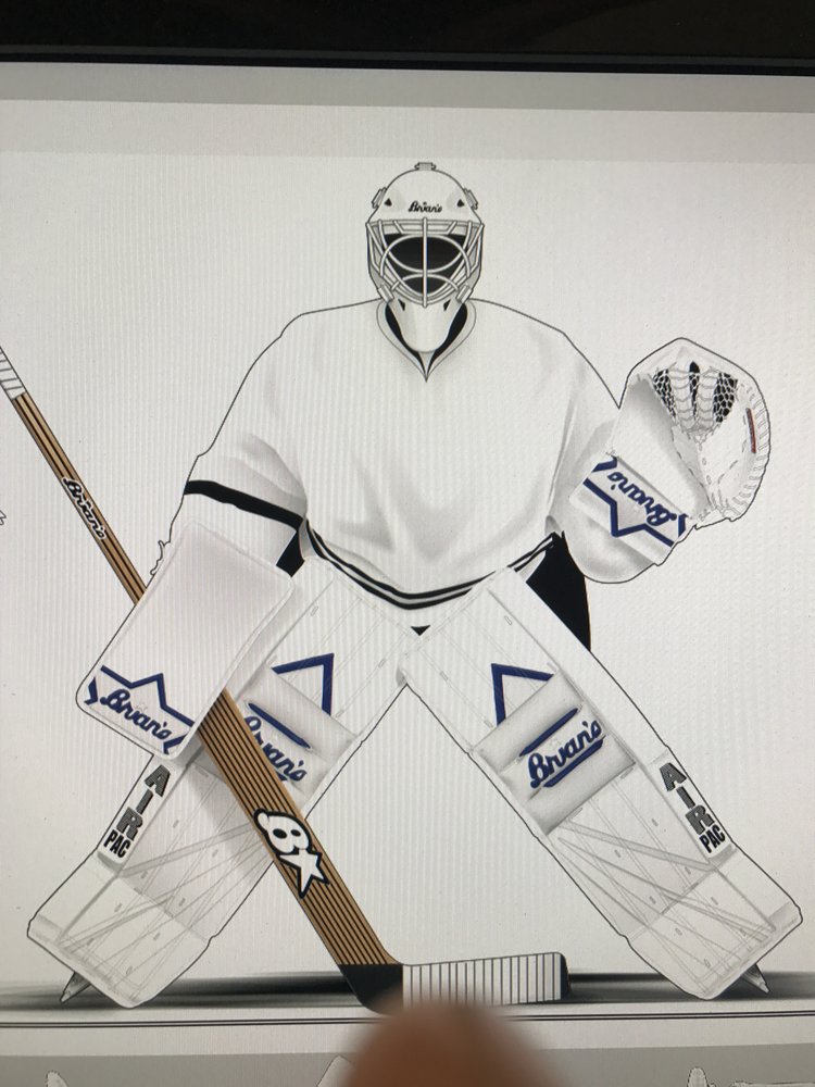 Hockey Goalie Sketch at Explore collection of