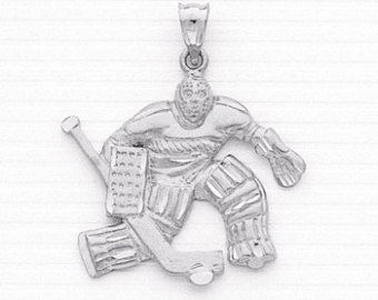 340x270 Ice Hockey Goalie Etsy - Hockey Goalie Sketch