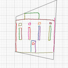 237x237 Original Sketches For The Yale Hockey Rink (Built By - Hockey Rink Sketch