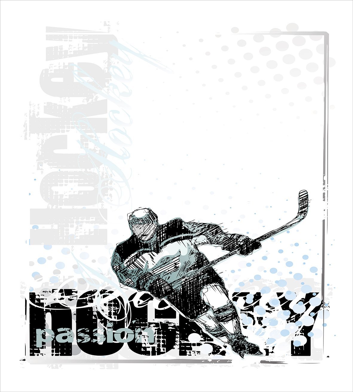 Hockey Sketch at PaintingValley.com | Explore collection of Hockey Sketch