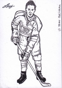 214x300 2013 Leaf Best Of Hockey Sketch Card Artist Guide - Hockey Sketch