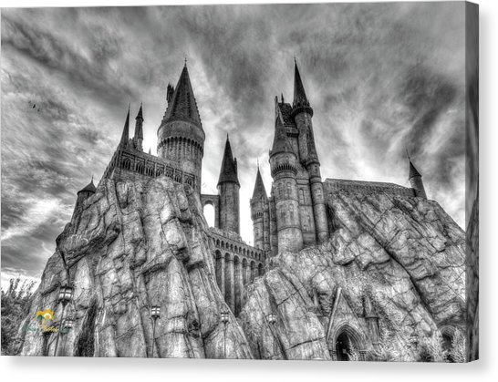 546x419 Hogwarts Castle Canvas Prints Fine Art America - Hogwarts Castle Sketch