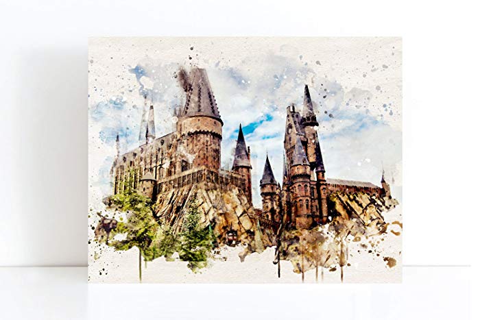 Hogwarts Castle Sketch at PaintingValley.com | Explore collection of ...