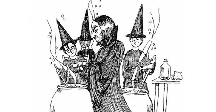 700x364 See Some Original J.k. Rowling Harry Potter Sketches Including - Hogwarts Sketch