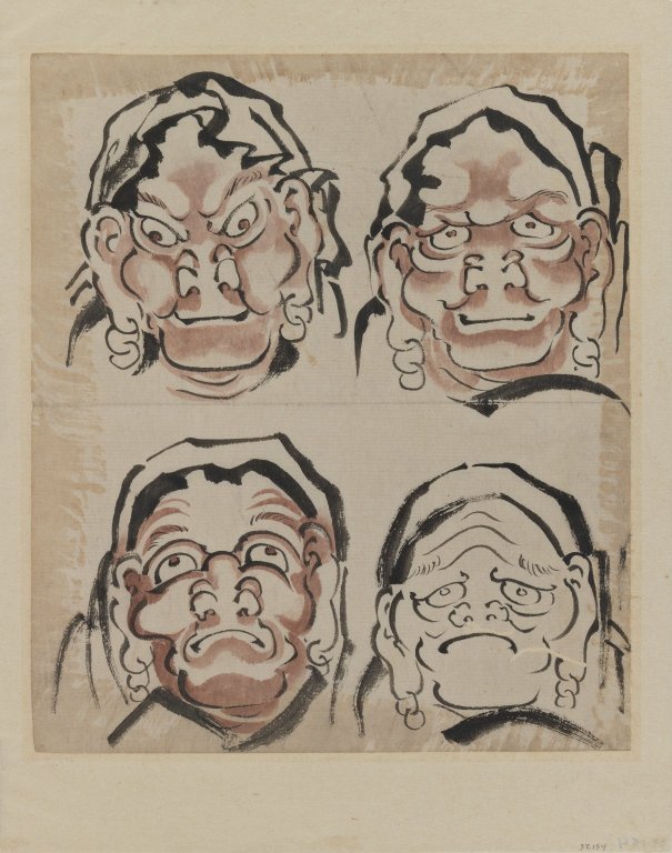 605x768 Filebrooklyn Museum - Hokusai Sketches