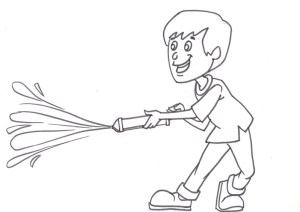 300x212 Latest Holi Coloring Pages Drawing Painting Pictures Gif For - Holi Sketch