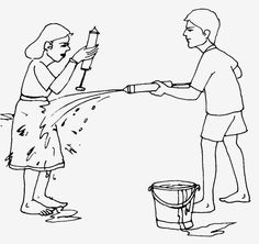 236x222 8 Best Holi Images Painting Pictures, Pictures To - Holi Sketch