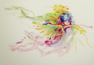 300x210 Pencil Sketch Of Holi Diwali Drawing For Kids - Holi Sketch