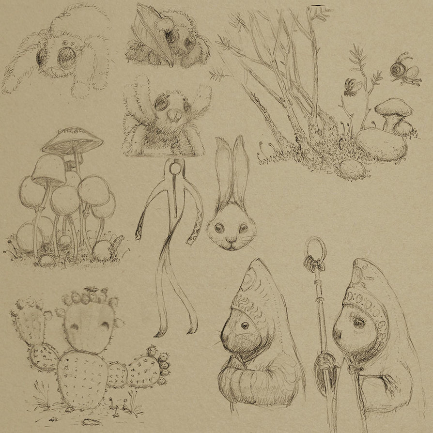 894x894 Holiday Sketches 003 By Andrewmcintoshart - Holiday Sketches