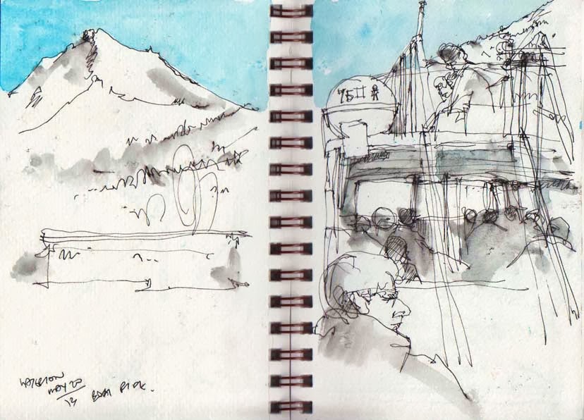 828x596 Sketching Along The Way... May Holiday Sketches Waterton Lakes - Holiday Sketches