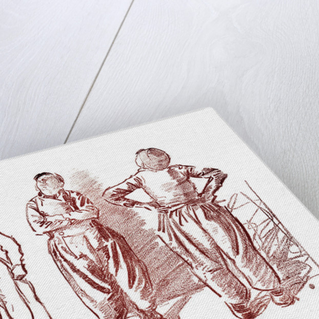 622x622 Sketches In Volendam, Holland Posters Amp Prints By Anonymous - Holland Sketch