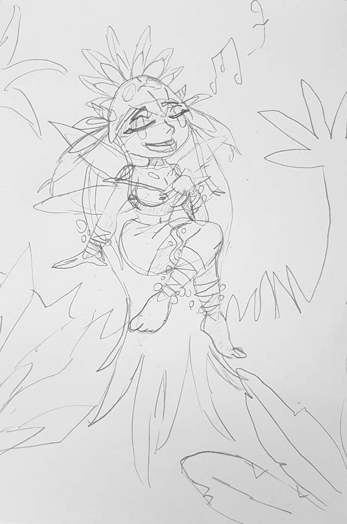 679x1024 Holly Luyah (Sketch) Rayman Amino Amino - Holly Sketch