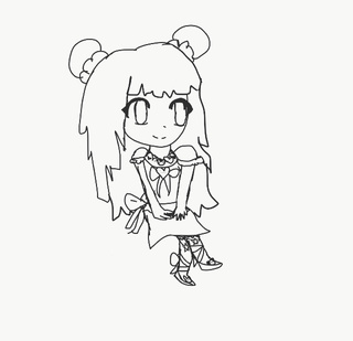 320x309 Sketch Of Holly! Tell Me If You Wanna See The Final Results! If - Holly Sketch