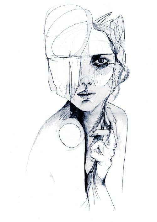 500x708 Red Lipstick Holly Sharpe (Glasgow, Scotland, Uk) - Holly Sketch