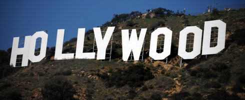 490x200 Hollywood Sign To Get Green Facelift Hollywood Reporter - Hollywood Sign Sketch