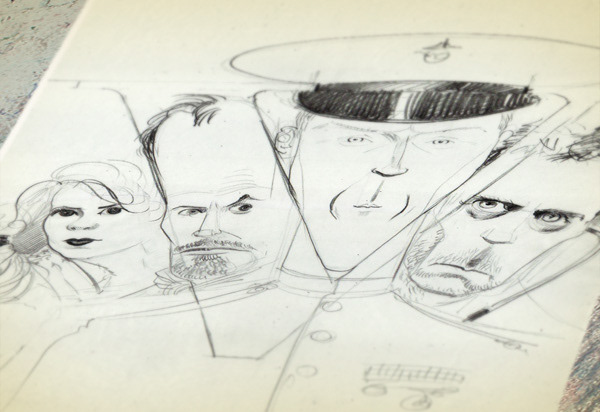 600x412 Jon Berkeley Illustration - Hollywood Sketch