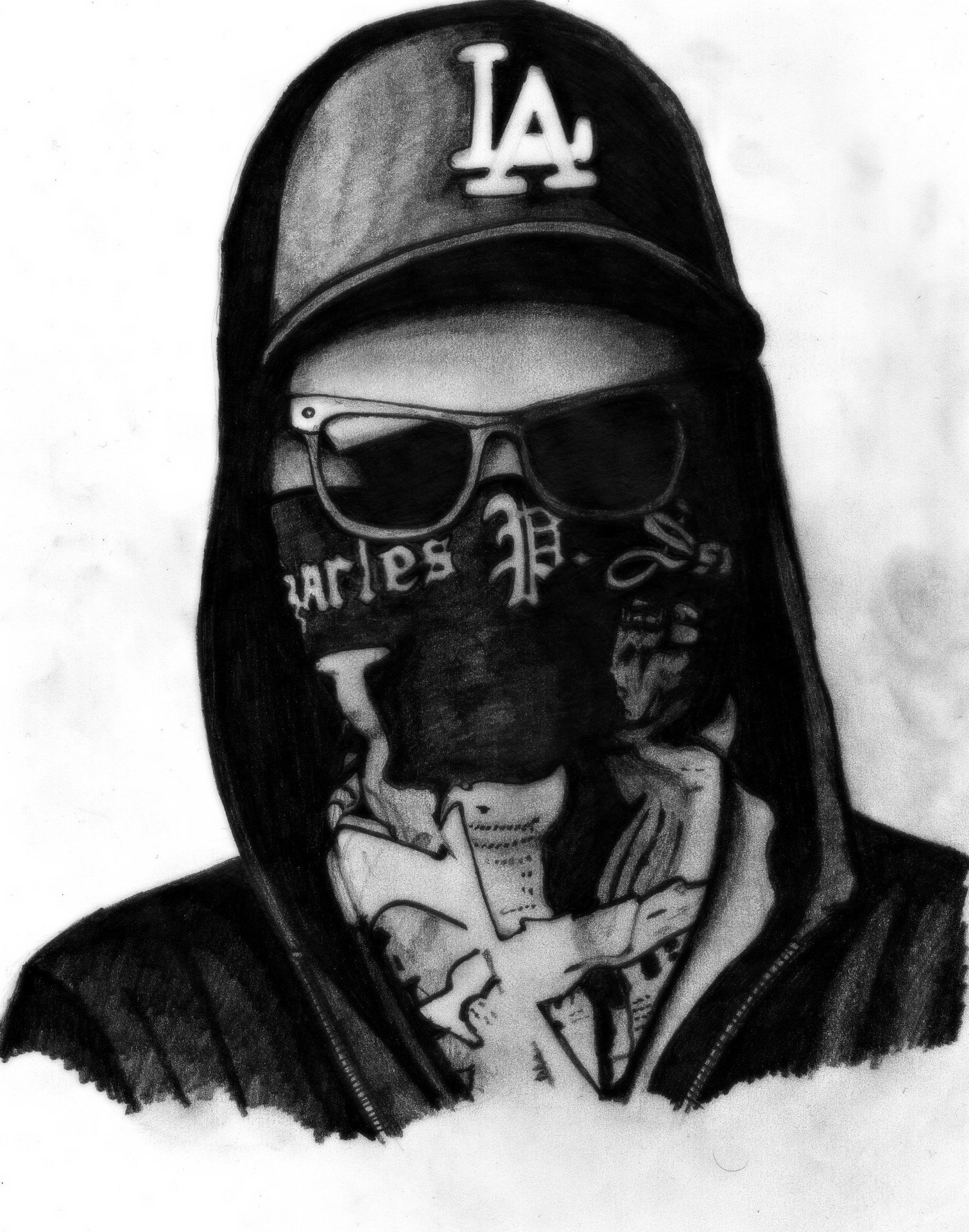 1510x1920 Louis Wood - Hollywood Undead Sketches