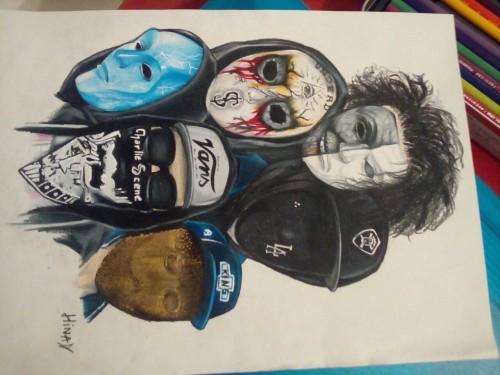 500x375 Hollywood Undead Drawings Tumblr - Hollywood Undead Sketches