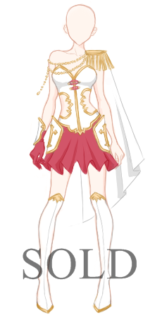 230x454 Sold] Holy Cross Armour Adoptable By Aloise Chan - Holy Cross Sketch