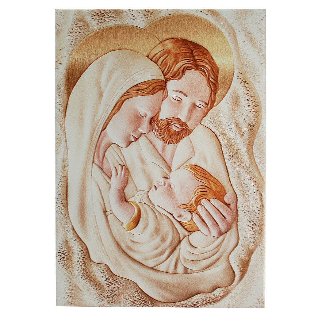 1024x1024 Painting Holy Family Rectangular Shaped 10,5x15cm Online Sales - Holy Family Sketch