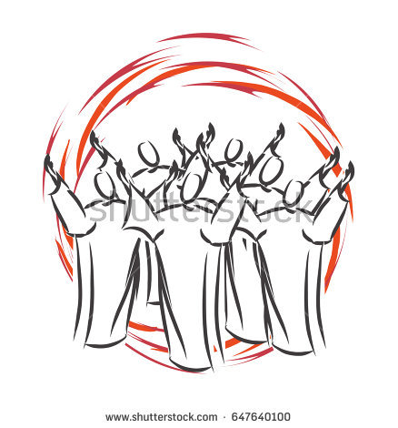 438x470 Holy Spirit Symbol White Dove Halo Stock Vector 513528646 - Holy Spirit Sketch