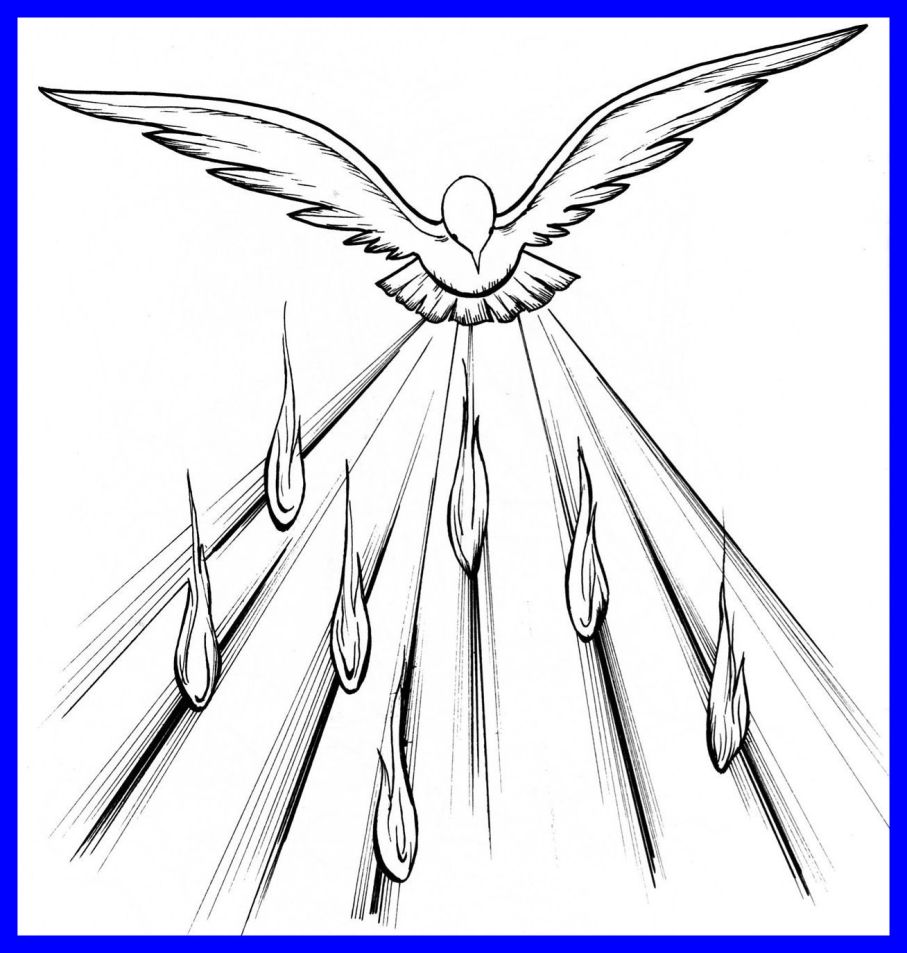 Holy Spirit Sketch at Explore collection of Holy